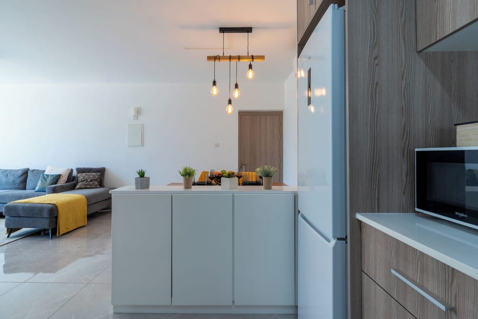 Apartment, 1 Bedroom, Kitchen, City View | Interior