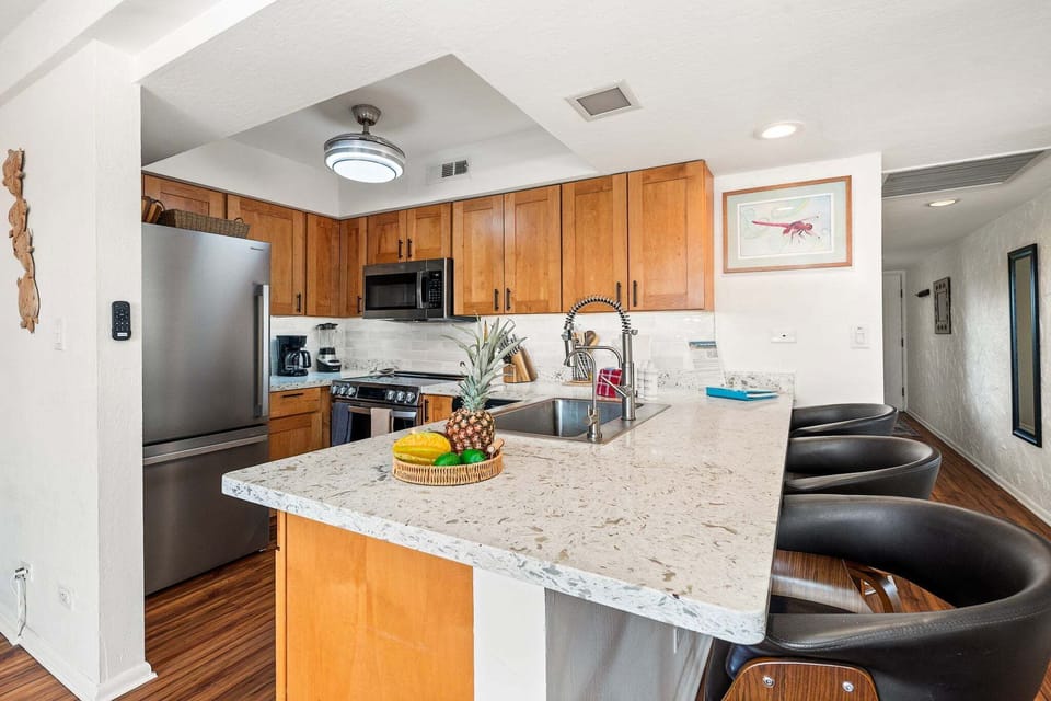 Well-Equipped Kitchen