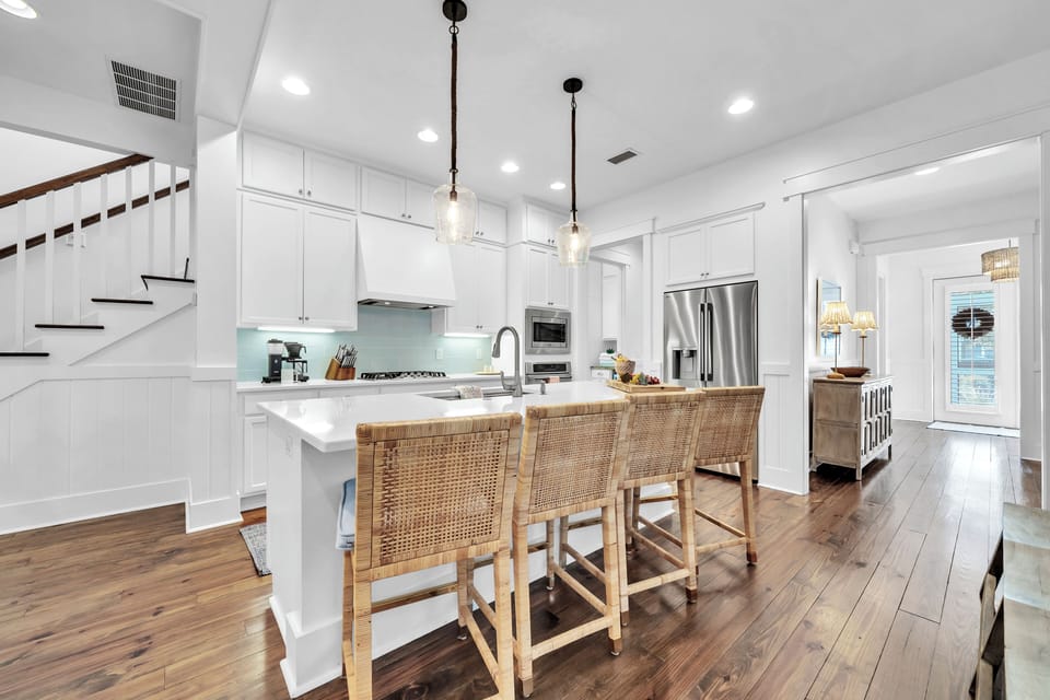 Your chef-inspired kitchen awaits with expansive countertops for cooking family meals and spending time together.