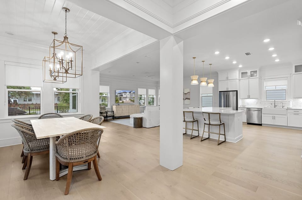 Spacious and open