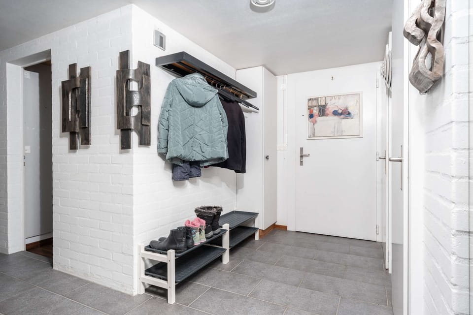 Garderobe for coats and shoes