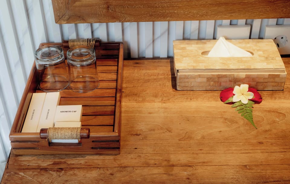Junior Room, Pool View | Bathroom amenities | Combined shower/tub, deep soaking tub, free toiletries, hair dryer