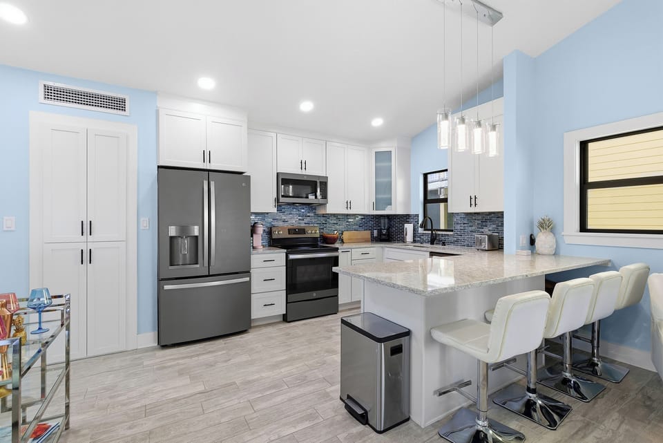 Stainless steel appliances