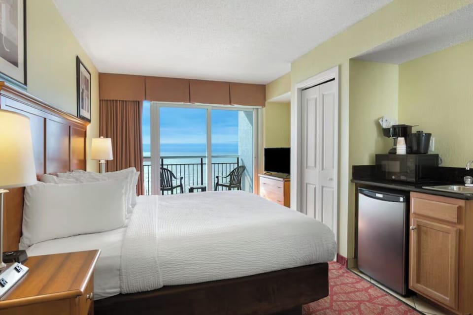 Bedroom. Interior and views may vary based on location and availability.