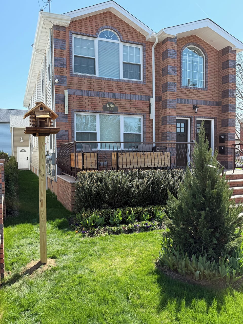 Garden View, Bird House, Gym Entrance In Back, Security Cameras Around Premises