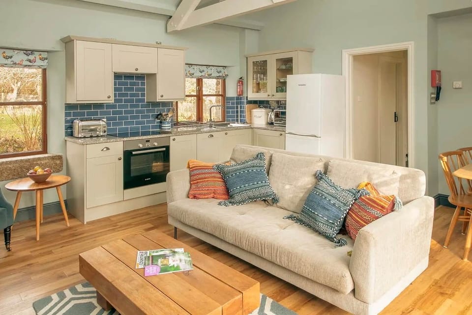 Cook up a storm in the open plan, fully equipped kitchen