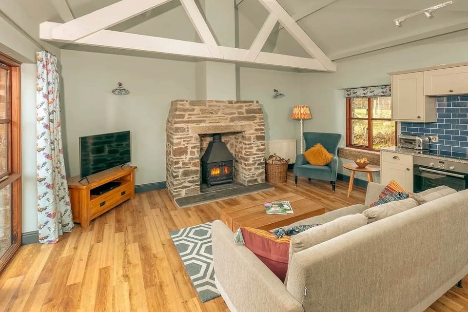 Cosy up by the fire with a mug of something hot and a great book.
