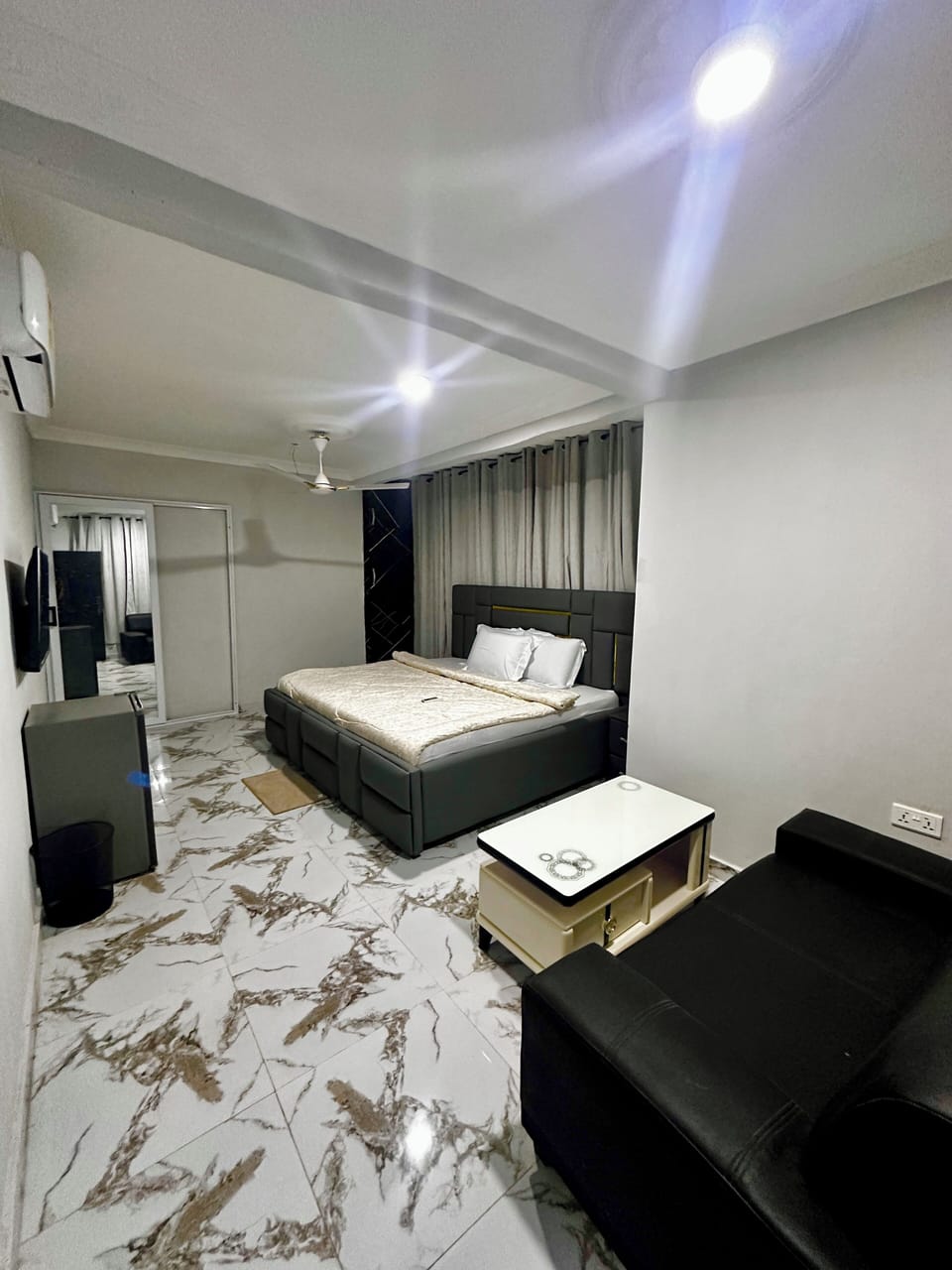Deluxe Double Room Single Use, Balcony, Pool View | Iron/ironing board, WiFi (free)