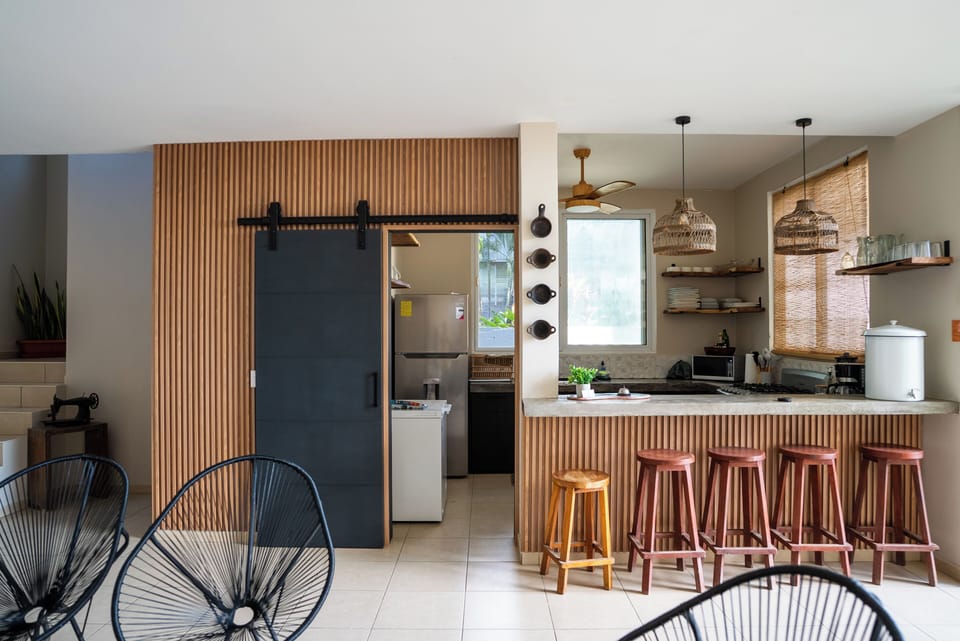Shared fridge, shared microwave