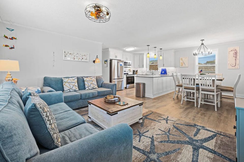 Main-Level Living Room with Deck Access