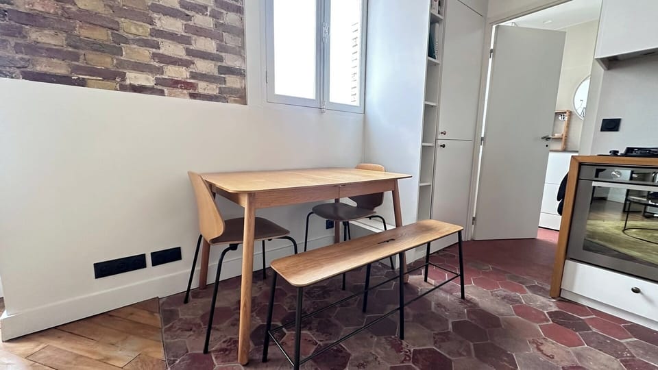 espace repas sleep-in-paris