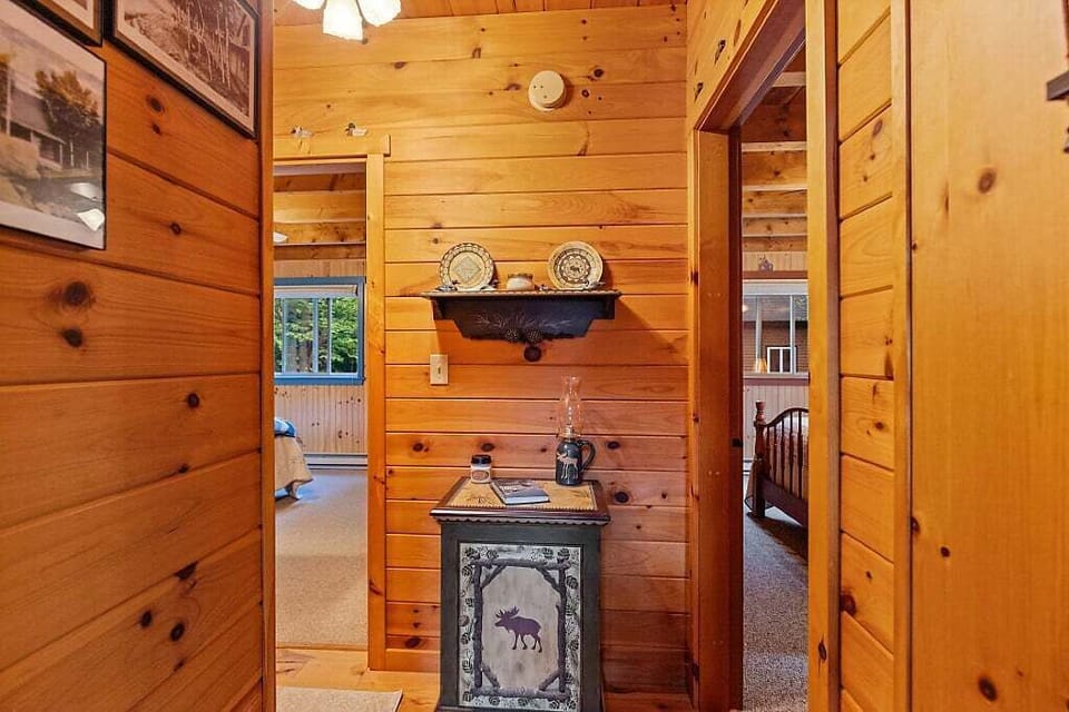 Hallway to main floor bedrooms