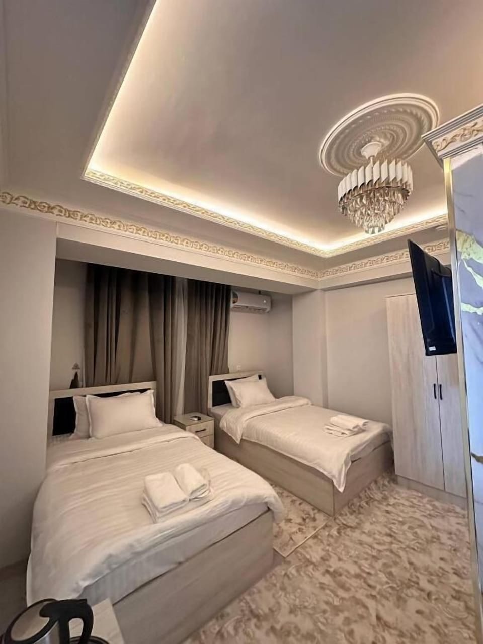 Standard Twin Room, Garden View | Blackout drapes, soundproofing, iron/ironing board (on request)