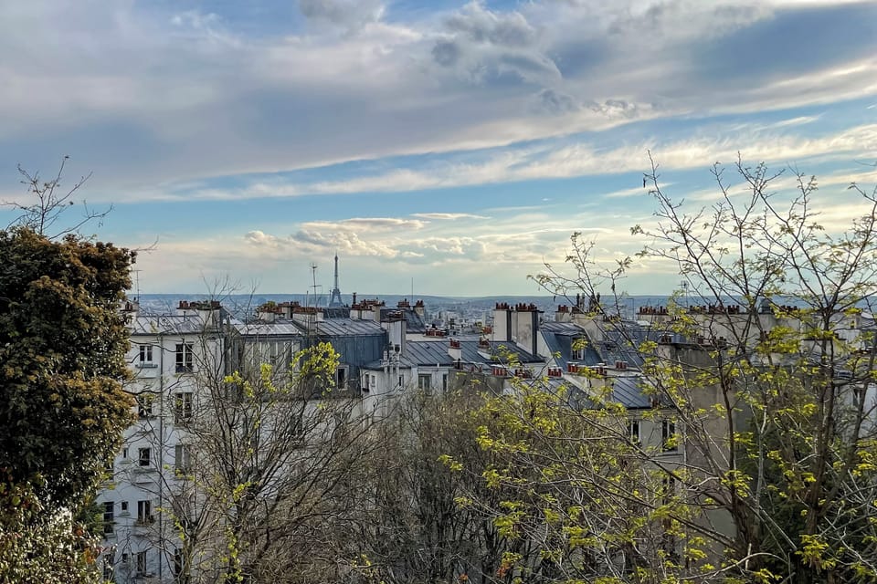 Apt EIFFEL - The apartment offers a beautiful view on the Eiffel tower and roofs