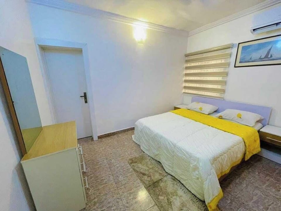 Family Apartment, Balcony, City View | Desk, laptop workspace, blackout drapes, soundproofing