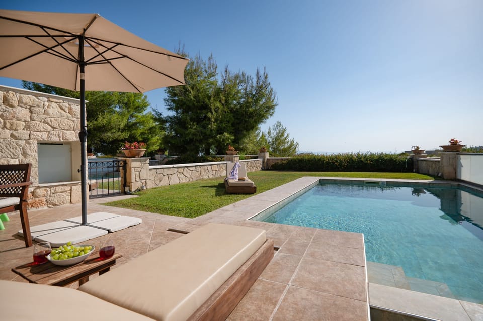relax by the pool