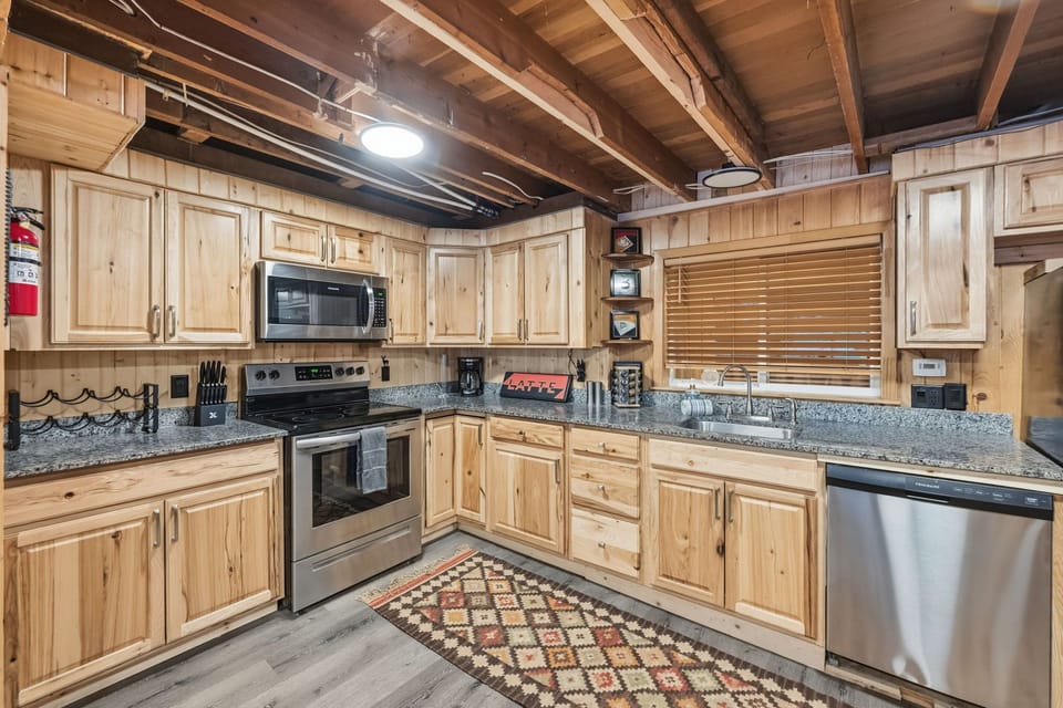 Kitchen with all new appliances