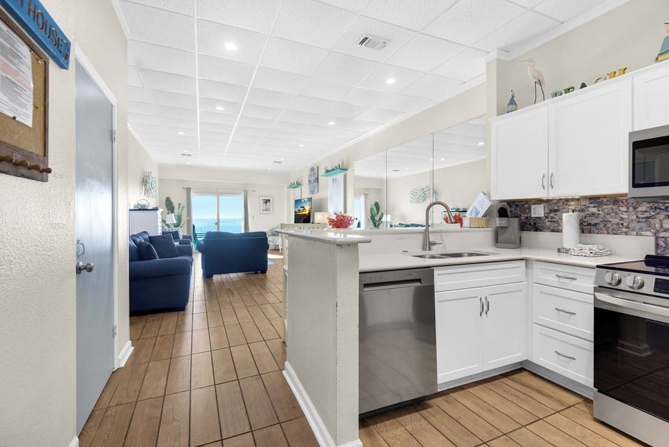 Spacious and open