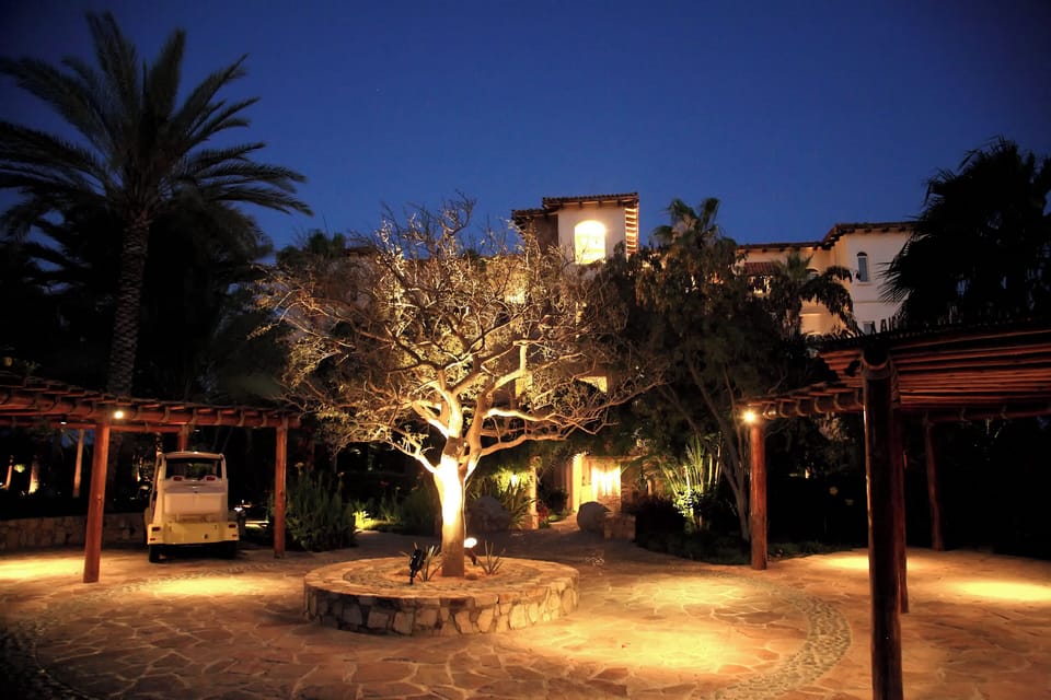 Entry to the Villa