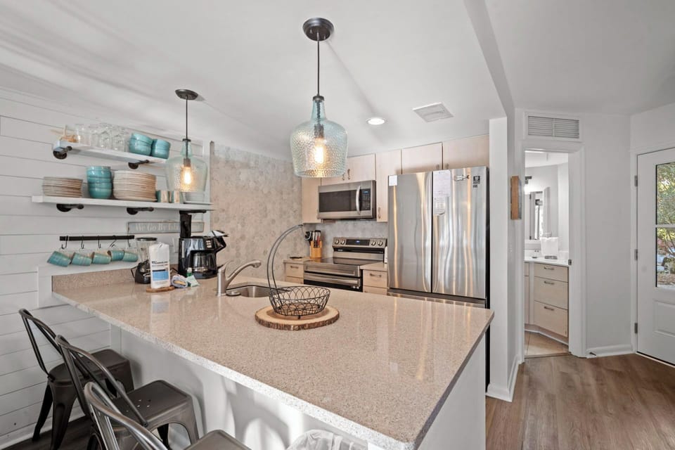 Kitchen with Bar Seating