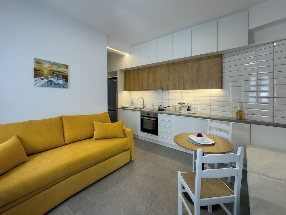 Apartment, Garden View | Living area | TV