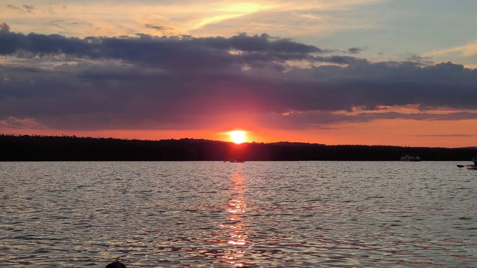 Sunrise at the lake
