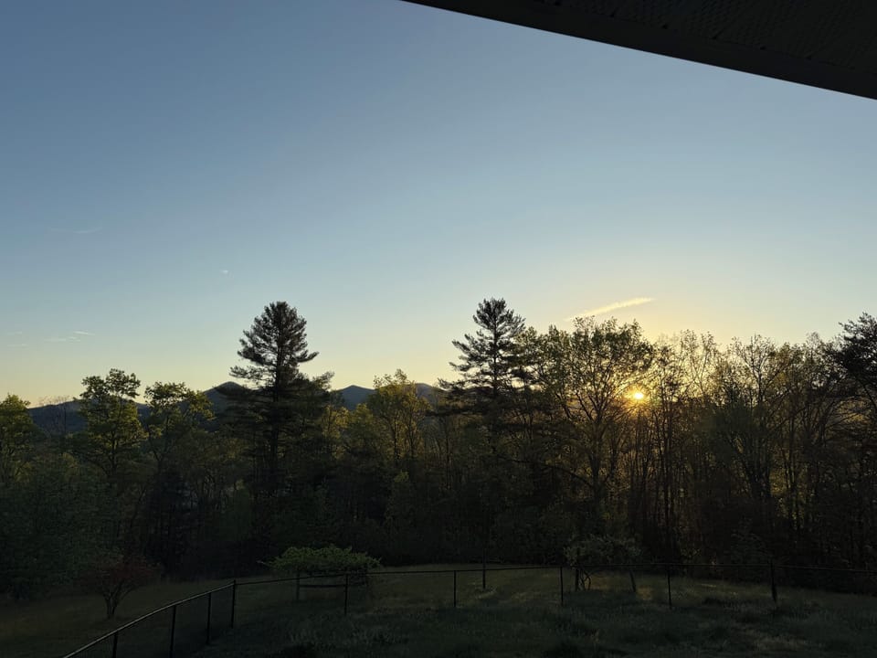 View from the Back Deck
