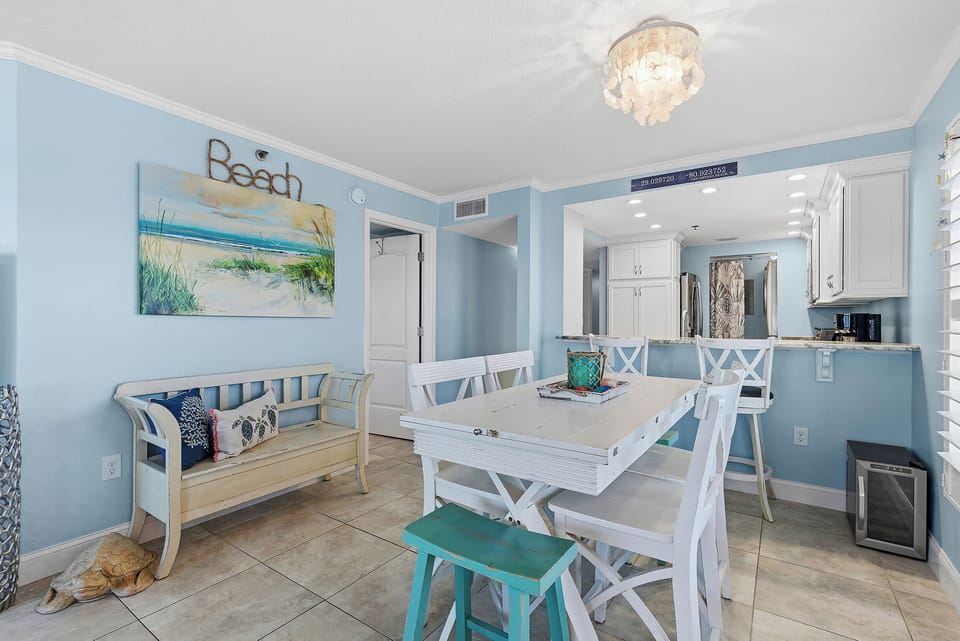 Seating for 8+ Wine Cooler
