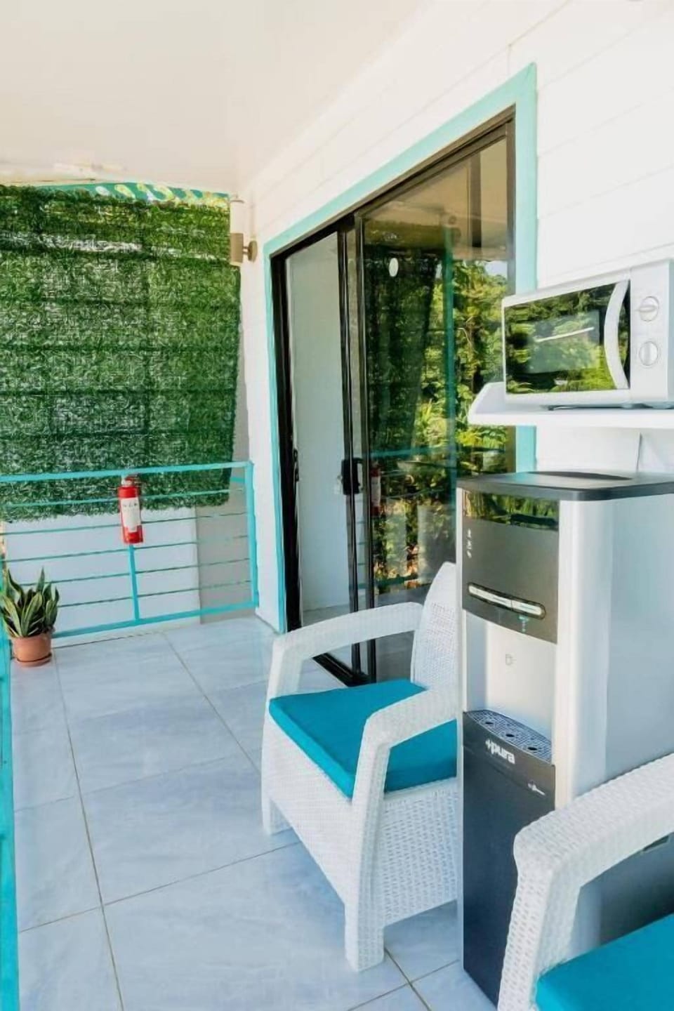 Standard Double Room, Balcony, Sea View | Property grounds