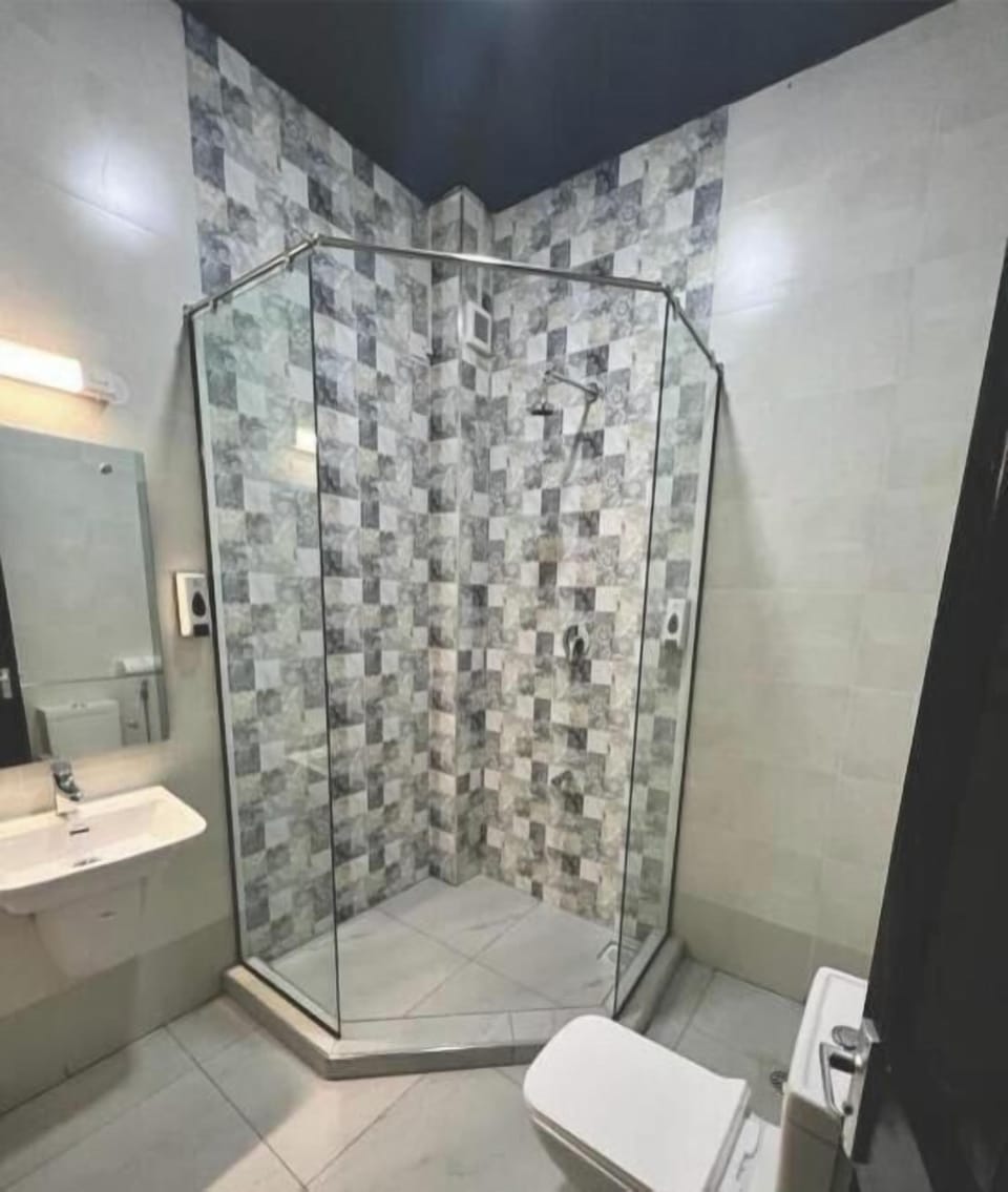 Free toiletries, hair dryer, slippers, towels