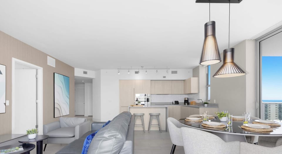 Living room - Open layout - Sofa bed