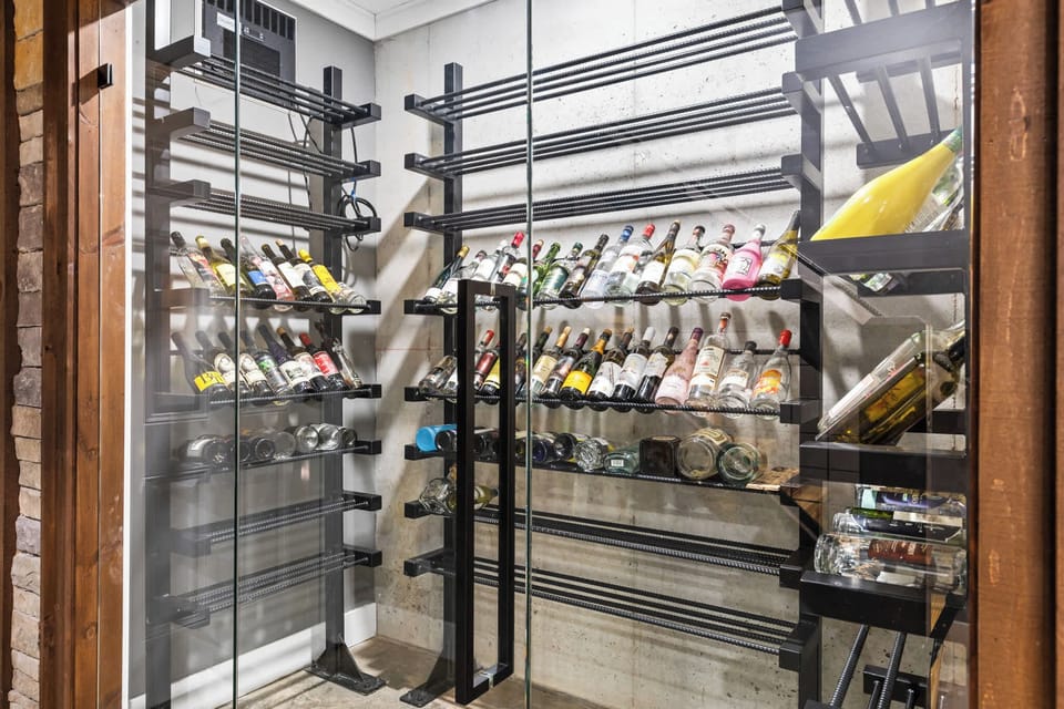 Uncork and unwind. A dedicated spot to store, sip, and savor—because good vacations deserve great wine.