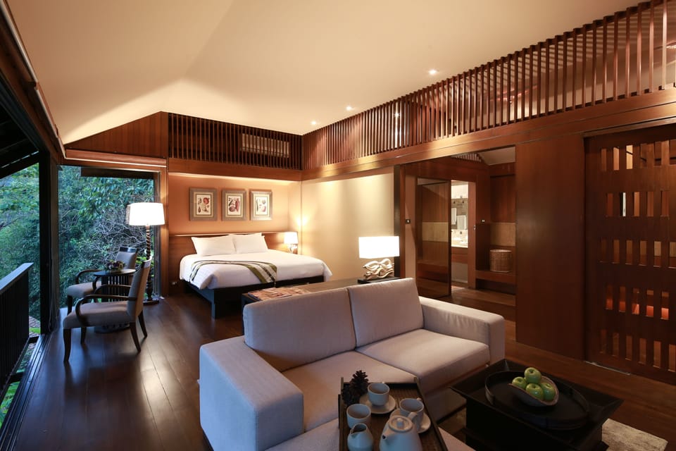 Kaew 1 Bedroom Villa | Living area | 42-inch flat-screen TV with satellite channels, TV