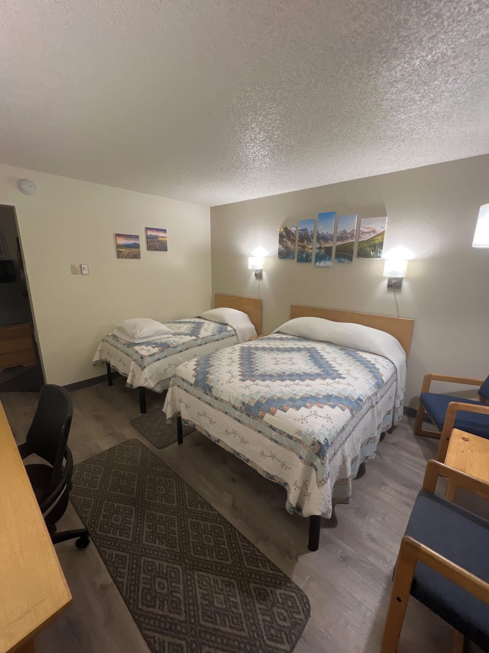 Standard Room, Multiple Beds | Premium bedding, desk, blackout drapes, iron/ironing board