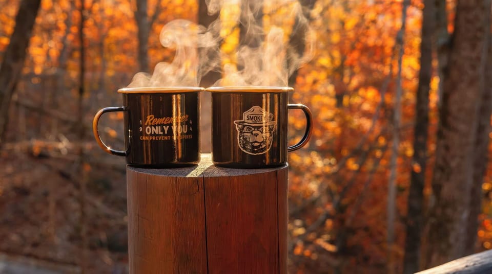 Immerse in nature sipping coffee in your rocking chairs on the front porch 