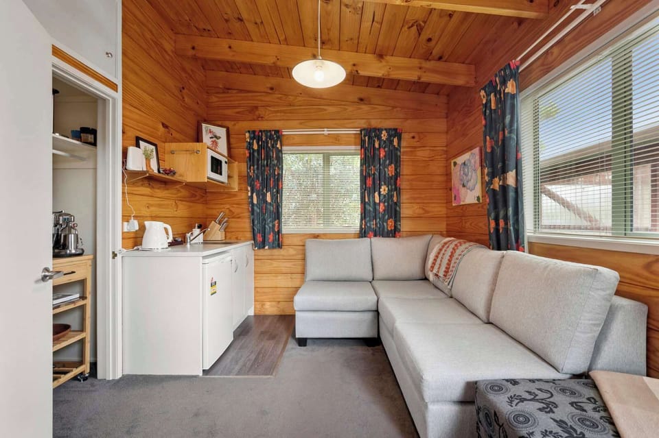 Relax in the living room and catch a movie. You also have SKY TV to watch.