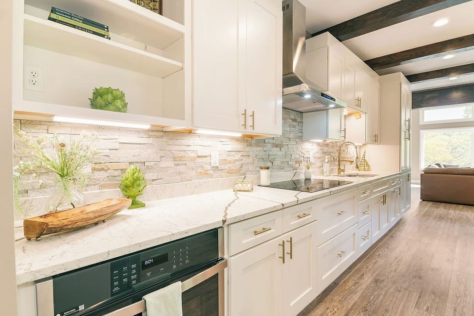 Fully stocked for cooking and hosting