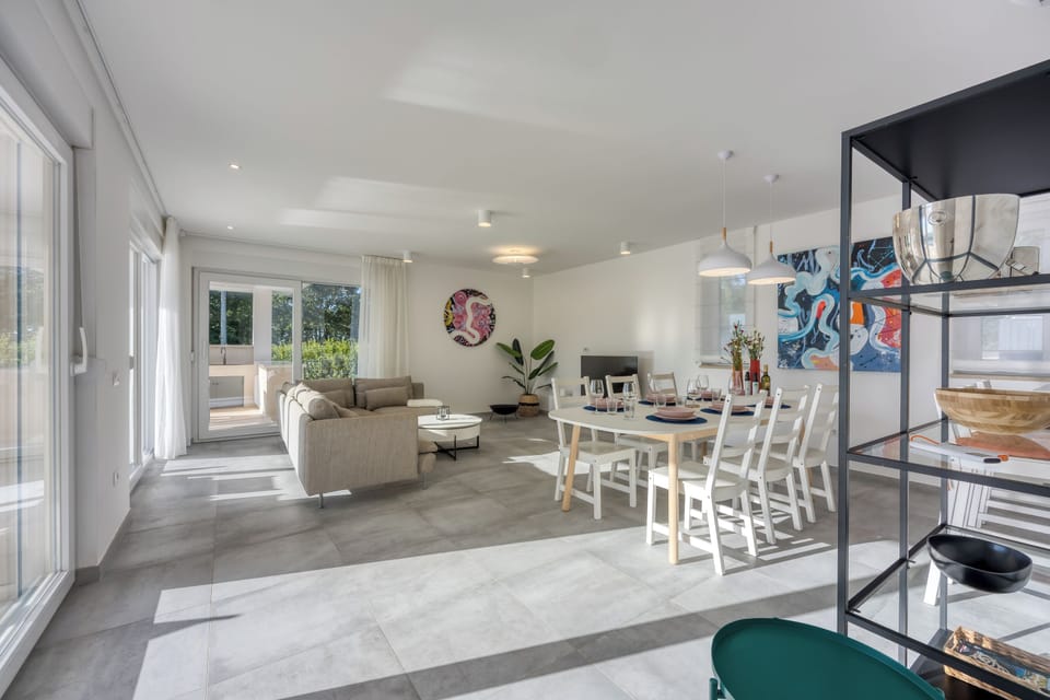 Living and dining room
