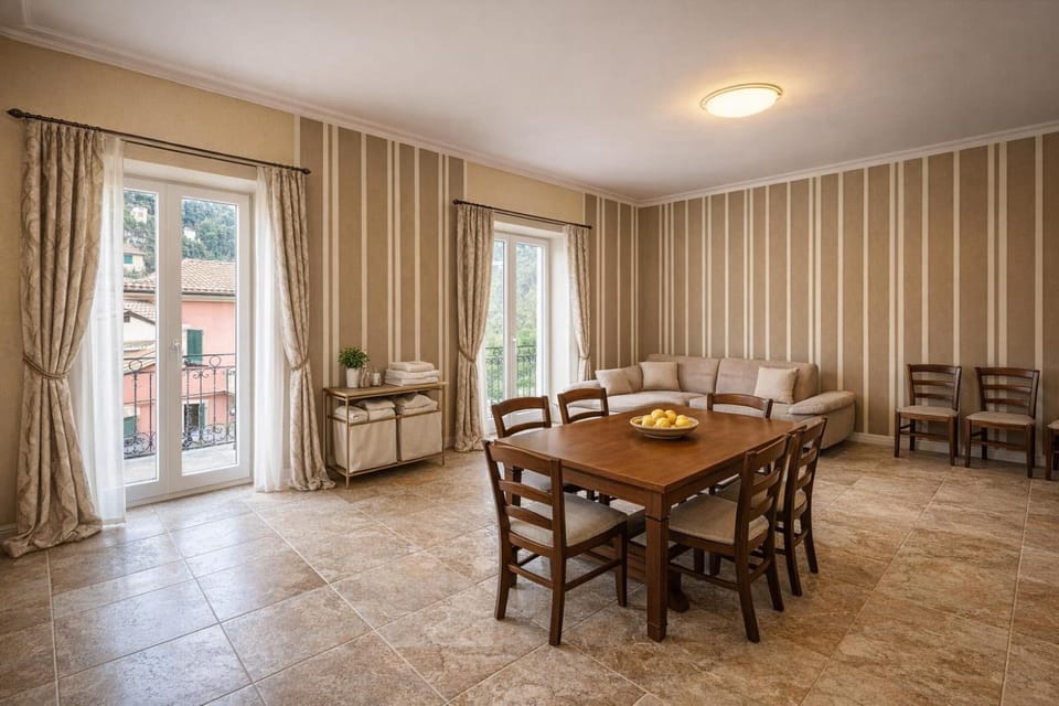 Kitchen and dining area