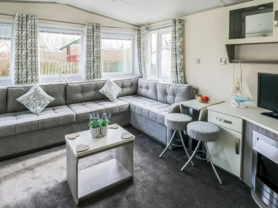 Open plan living space | Goscar 1 The Saltern Holiday Park - Saltern Holidays, Tenby