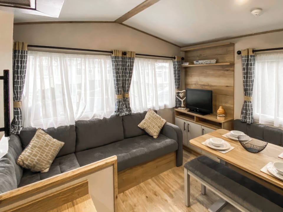 Open plan living space | Tenby 4 The Saltern Holiday Park - Saltern Holidays, Tenby