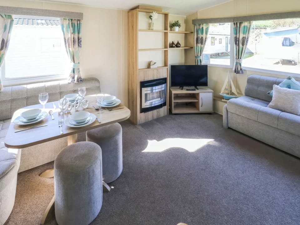 Open plan living space | Tenby 4 The Saltern Holiday Park - Saltern Holidays, Tenby