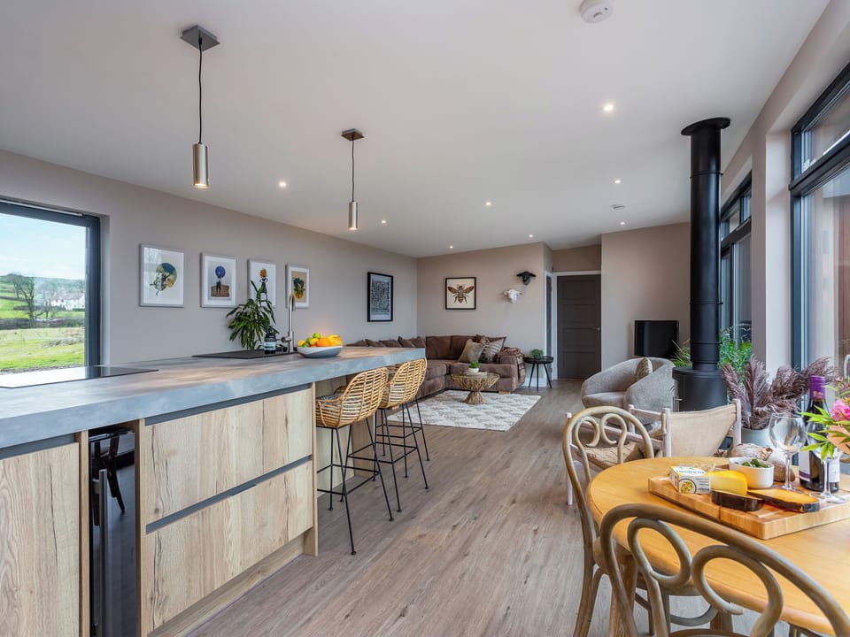 Open plan living space | The Granary - Rachel&rsquo;s Farm, Rachel&rsquo;s Farm