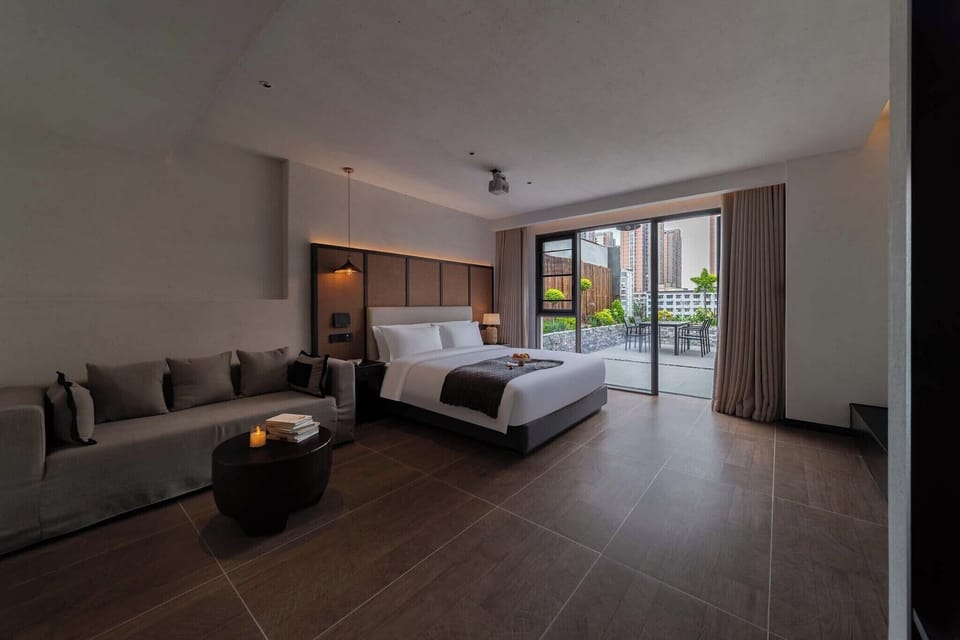 City Double Room, Garden View | View from room