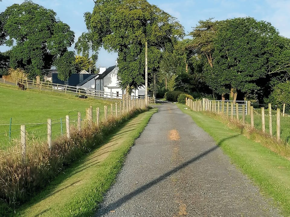 Driveway | East Challoch Farm Dairy Cottage, Stranraer