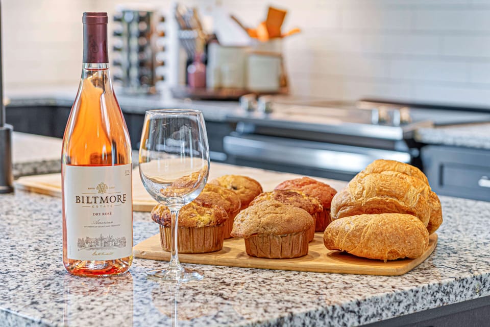 Perfect setup for morning coffee or evening wine.