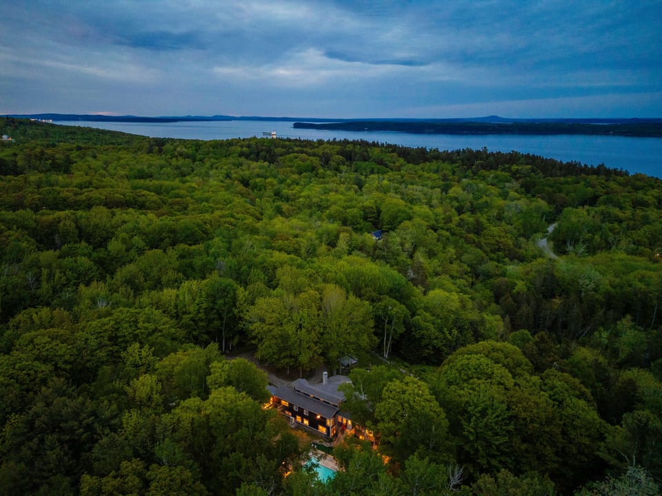 Nestled among endless forest views for the perfect private escape.
