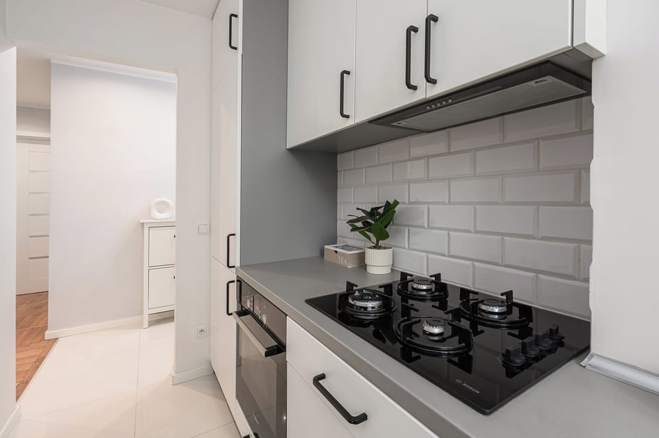 Classic Apartment, Balcony | Private kitchen | Full-size fridge, oven, stovetop, dishwasher