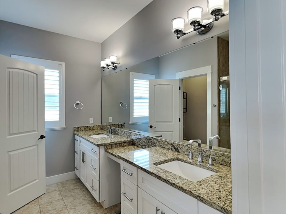 Primary Bathroom - Dual Sink Vanity