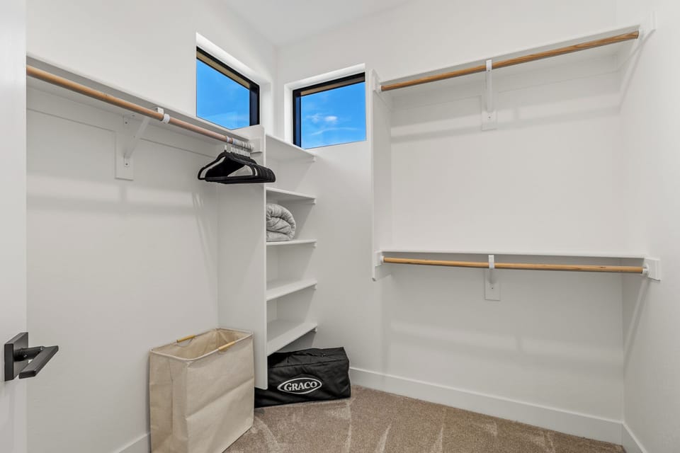 Large walk-in closets in all 3 king suites